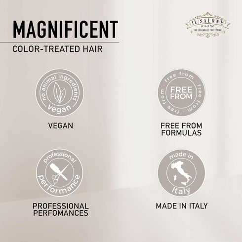 Il Salone Milano Professional Magnificent Mask, 500 ml - Moisturizing Hair Mask for Color Treated Hair