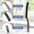 Hard Bristle Crevice Cleaning Brush Set, Small Cleaning Brushes for Shower Tile and Household Use (3 Pcs)