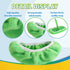 3 Pack Reusable Chenille Mop Pads Compatible with Swiffer Sweeper Mop, Washable Flat Mop Cover for Hardwood Floor