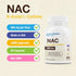 Puregen Labs N-Acetyl-L-Cysteine (NAC) 600mg, Immune and Respiratory Support, Antioxidant, 120 Veggie Capsules