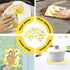 6 Pack Swedish Dishcloths for Kitchen, Reusable Absorbent Cellulose Cleaning Sponge Cloths, Biodegradable
