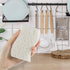 10PCS Natural Biodegradable Sponges for Dishes - Eco-Friendly Non-Scratch Kitchen Cleaning Sponge