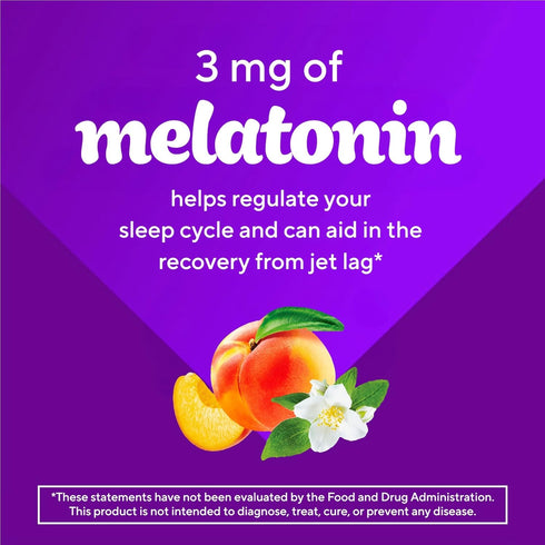 Gummy 140 Count (Pack 1) Vitafusion Melatonin Vitamins