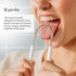 Boka Tongue Scraper for Adults & Kids with Case, Stainless Steel Tongue Cleaner with Linen Travel Pouch