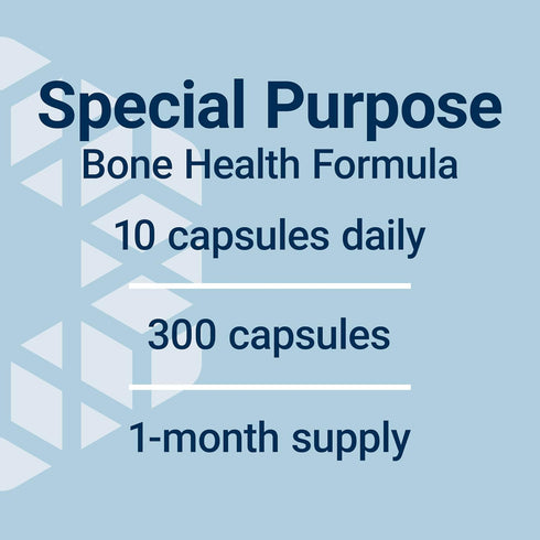 Life Extension Dr. Strum's Intensive Bone Formula | Cissus quadrangularis, Calcium, Vitamin D3, K2, Magnesium, Zinc,