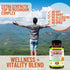 Natural Genius Top 10 Mushroom Extracts - Immune Booster with White Button, Lions Mane, Cordyceps, Chaga, Reishi Plus