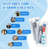 Set, Packaged, (4-Pack) Travel Toothbrush Kit Bulk, Hygiene Kit Bulk with Toothbrush Toothpaste Floss Picks, Comb