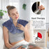 Microwavable Relief Expert Shoulder Neck Heating Pad, Neck Wrap for Pain Relief, Soothing Muscle Pain, Stress & Tension