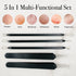 Pete & Pedro Acne & Blackhead Remover Tool Set - 5 Piece Pimple Popper Kit with Mirror for Men & Women