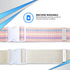 NYOrtho Adjustable Plastic Buckle Gait Belt, 72" Machine Washable Durable Material, Latex Free, Pastel