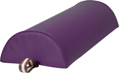 Master Massage Semi-Round Bolster, Purple, 6 Inch