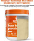 Zammex 20g Pure Grass Fed Beef Bone Broth Protein Powder, Protein, Hydrolyzed Collagen Supplement for Healthy Skin