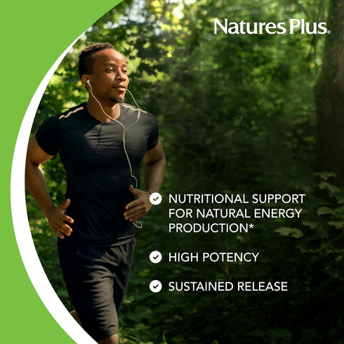 NaturesPlus Biotin & Folic Acid (Methylfolate), Sustained Release - 30 Vegetarian Tablets - Vitamin B7 & B9, Supports