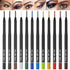 KAIQIKAIXI 12 Kinds of Color Eyeliner Pen, Eyebrow Pen, Eye Shadow Pencil, Lip Line Pen, Makeup Set Tool