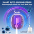 Toothbrush Covers Case San itizer and Holder with Light,Toothbrush Covers with Holder, Rechargeable Portable Toothbrush