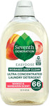 Seventh Generation EasyDose Laundry Detergent, Ultra Concentrated, 66 Loads, Mango & Mandarin Scent, 23.1 Fl Oz