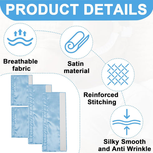 YCYuShen 4 Pack P10 p10 CPAP Strap Covers, Comfortable CPAP Mask Strap Cover, CPAP Supplies Pads, CPAP Strap Cushions