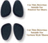CB 4-Pairs Forefoot Metatarsal Pads, Ball-of-Foot Cushions for Pain Relief, for Men & Women, Style B-No Sticker