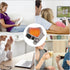 Neck Massager with Heat - Heated Neck Brace for Pain Relief, 3 Modes & 3 Heat Settings, Portable USB Neck Wrap