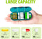 Vikie 3 (3x7 Weekly Pill Organizer Times a Day, Morn NOON Night, BPA-Free, Portable & Moisture-Proof for Pills