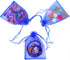 50Pcs Organza Bags - 4x6 Inches - Royal Blue Sheer Drawstring Baby Shower Favor Bags - Wedding Candy Gift Pouches
