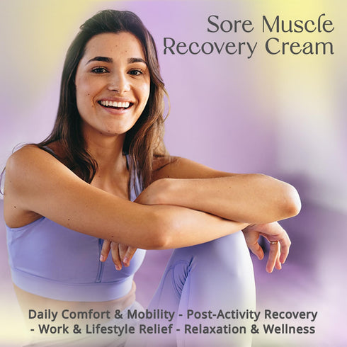 PURPLE CANYON All in One Magnesium Pain Cream Natural Pain Relief Cream with Arnica, MSM & Capsaicin for Muscle & Joint