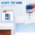 Vacplus Toilet Bowl Cleaners - 3 Pack Automatic Long-Lasting Cleaner Tablets in Bottles for Easy Toilet Cleaning
