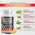 Clean Nutraceuticals Panax Ginseng 10000mg, Ginkgo Biloba 4000mg, Ashwagandha, Maca Root 3000mg - Focus Supplement