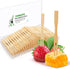 Mini Appetizer Forks, Disposable Fancy Toothpicks for Appetizers, 150 PCS Small Bamboo Wooden Cocktail Picks Forks 3.5