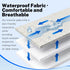 Jionhenn Patient Turning Device for Elderly, U-Shaped Positioning Bed Pads with Handles, Waterproof Reusable Transfer