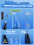 WELLFINE Water Dental Flosser Teeth Pick, 4 Modes Cordless Oral Irrigator, 300ML Portable and Rechargeable