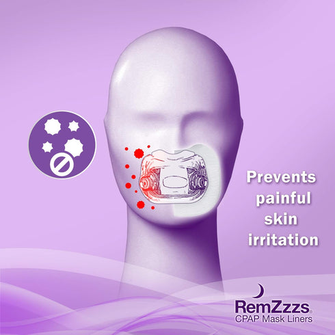 RemZzzs Cpap Mask Liners (6C-AVK), Reduce Noisy Air Leaks and Blisters