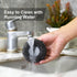 2Pcs Stainless Steel Scrubber with Handle, Steel Wool Scrubbing Brush Pad for Cleaning Kitchen Dishes, Pots, Pans