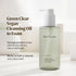 herbloom Green Clear Vegan Cleansing Oil to Foam - Korean Cleanser, pH Balanced Mild Foam Cleanser, Oil Based Cleanser, Sulfate Free, Vegan Skincare - 6.76 fl.oz.