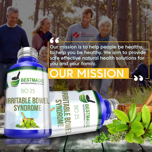 Bestmade Natural Products Bio25 Digestive Comfort Solution, Natural Remedy for Irritable Bowel Syndrome