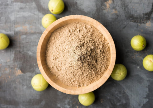 Food to Live Organic Amla Berry Powder (1 Pound), Non-GMO Indian Gooseberry, Raw, Pure, Kosher, Vegan, Rich in