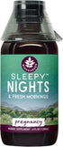 WishGarden Herbs Sleepy Nights for Pregnancy - Organic Herbal Sleep Aid Tincture with Chamomile & Scullcap, 4oz