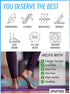 Sparthos Arch Compression Sleeve - Plantar Fasciitis Support Brace for Foot Pain Relief, Inserts for Men and Women