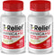 T-Relief Extra-Strength Arnica, 12 Natural Relieving Actives for Back Pain, 100 Tablets, Whole Body Relief, 2 Pack