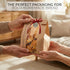 Packaging Beautiful Bread Bags for Homemade Bread - Clear Window Bags Keep Your Sourdough Loaves Fresh for Days & are