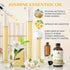 EVOKE OCCU Jasmine Oil 4 Fl Oz, Pure Jasmine Essential Oil for Diffuser, Skin, Hair - 118ml