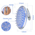 TailaiMei Anti Cellulite Massager Brush - Body Shower Scrubber for Circulation & Muscle Release (Blue)