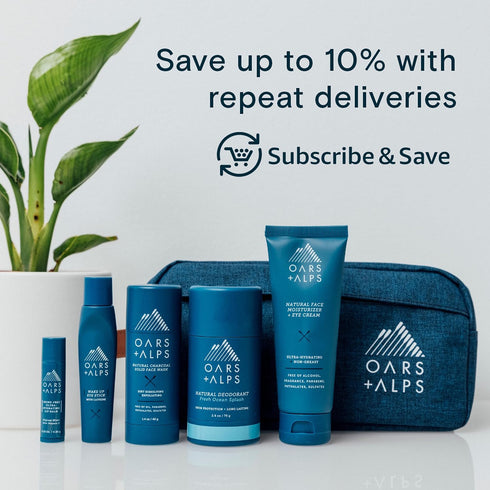 Oars + Alps Men's Moisturizing Body and Face Wash, Alpine Tea Tree, 1 Pack, Sulfate Free