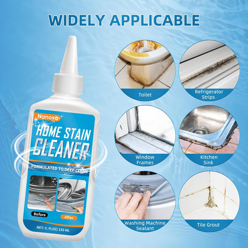 Nanoxa Household Stain Remover Gel, Effective Home Cleaner, Washing Machine Cleaner for Washing Machine Strips, Kitchen