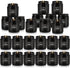 Set 24 Pack,Black, Set Scented Candle Candle for Home Scented, Odor Eliminating, Stress Relief, Long Lasting Soy Wax