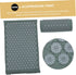 Set, Veemoon Shiatsu Acupressure Massage Mat and Pillow Non-Slip Relief Cushion with Portable Carrying Bag for Back