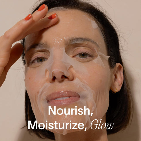 SolaWave Hydrating Sheet Mask, Anti Aging Face Mask with Niacinamide and Hyaluronic Acid
