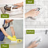 Amazer Scrub Brush for Cleaning, Heavy Duty Shower Cleaner Brush with Stiff Bristles, Comfort Grip Handle - Pack of 2
