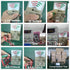 Battery Tester with Meter Electric Voltage Tester for AA AAA C D N Button Cell Batteries