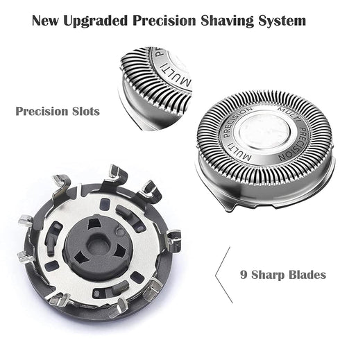 SH50/52 Replacement Heads Blades for Philips Shavers Series 5000, Upgraded Compatible with Noreclo Series 5000 Razors